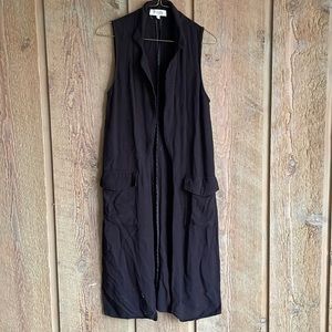 Charlotte Russe Midi length sleeveless vest
